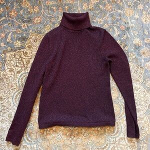 Creatures of Comfort purple turtleneck sweater